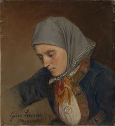 Portret Guro Sivertsdatter Travendal